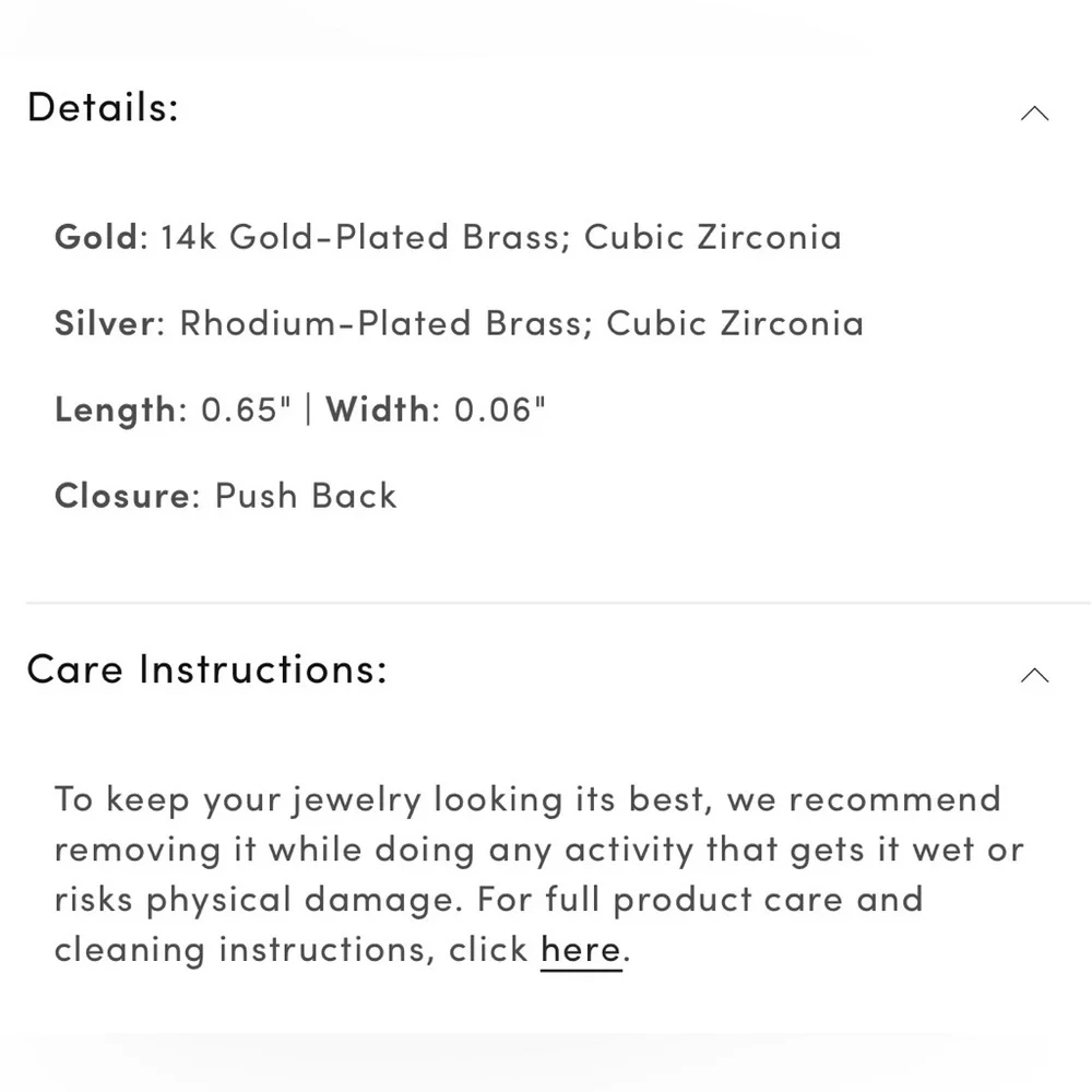 ⚜️UJ eyes on me ear jacket New! - Picture 6 of 6